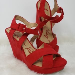 American Rag Rachey platform wedge heels
